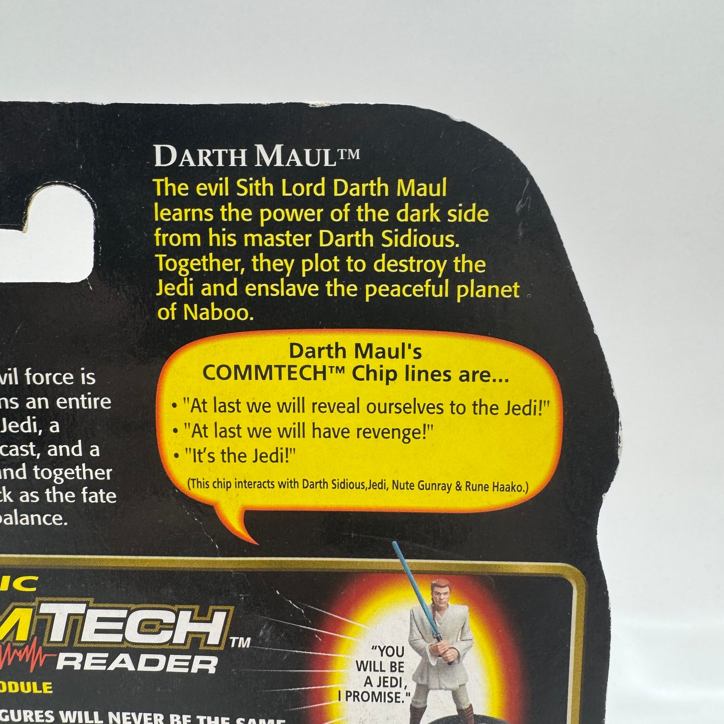 Darth Maul (Tatooine) with Cloak and Lightsaber - Star Wars Episode 1 Action Figure (Hasbro, 1999)