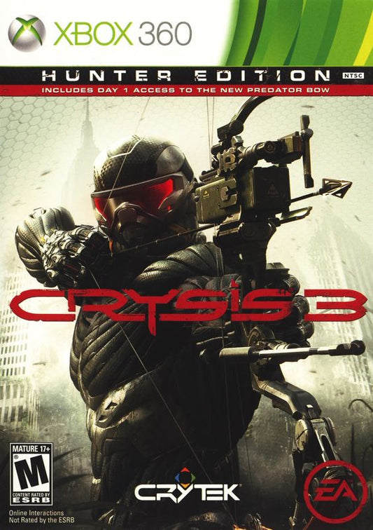 Crysis 3: Hunter Edition (Xbox 360, 2013)