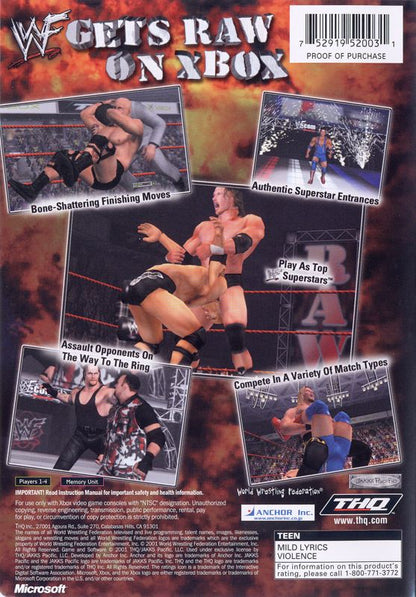 WWF RAW (Xbox, 2002)