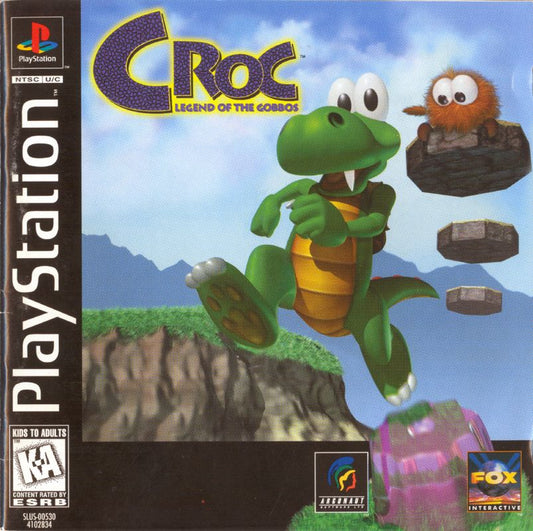 Croc: Legend of the Gobbos (PlayStation, 1997)
