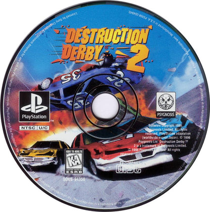 Destruction Derby 2 (PlayStation, 1996)
