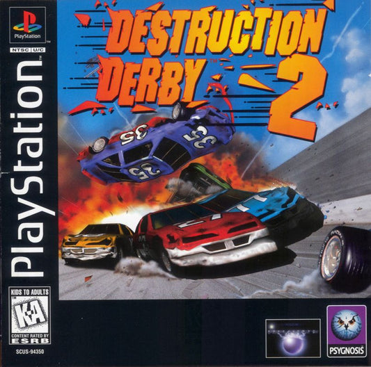 Destruction Derby 2 (PlayStation, 1996)