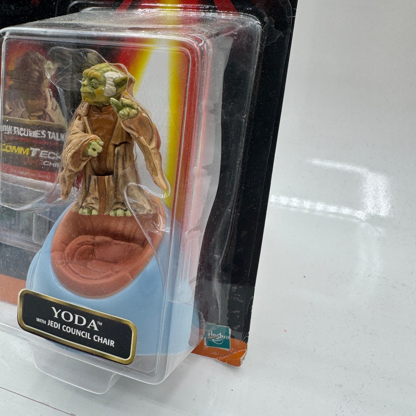 Yoda with Jedi Council Chair - Star Wars Episode 1 Action Figure (Hasbro, 1998) Collection 2