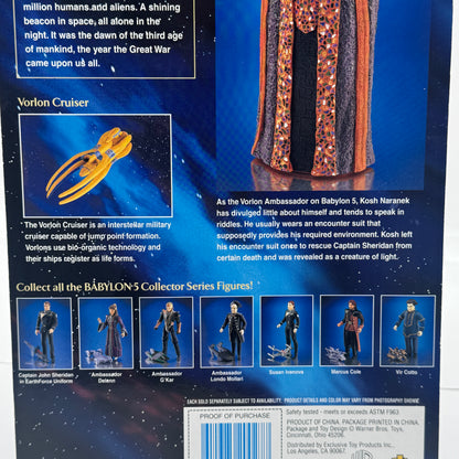 Ambassador Kosh Naranek with Vorlon Cruiser, Babylon-5 Action Figure
