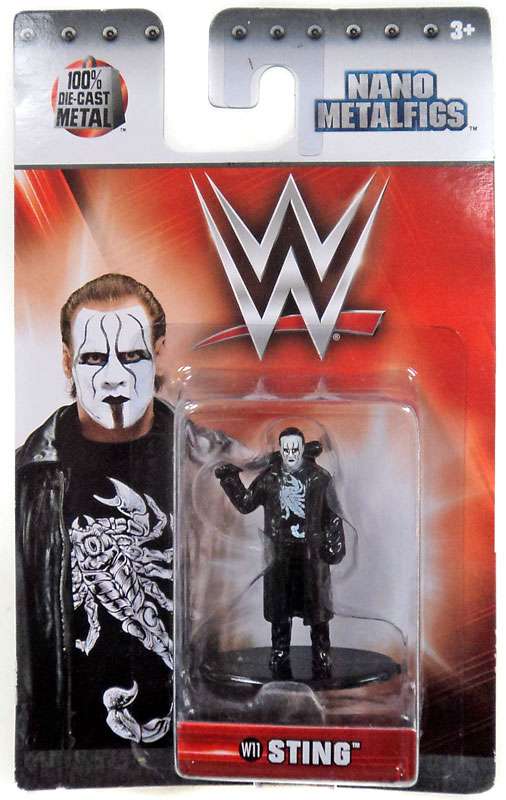 WWE Wrestling Nano Metalfigs Series 1 Sting 1.5-Inch Diecast Figure Jada Toys