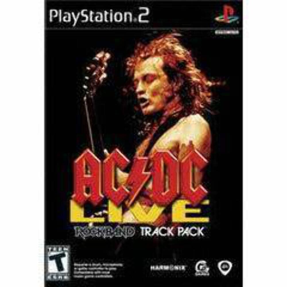 Rock Band: AC/DC Live Track Pack (PlayStation 2, 2008)