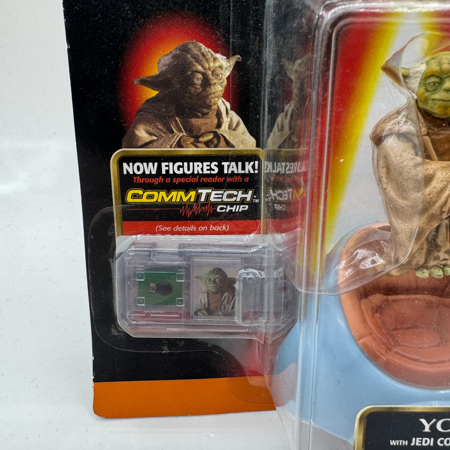 Yoda with Jedi Council Chair - Star Wars Episode 1 Action Figure (Hasbro, 1998) Collection 2