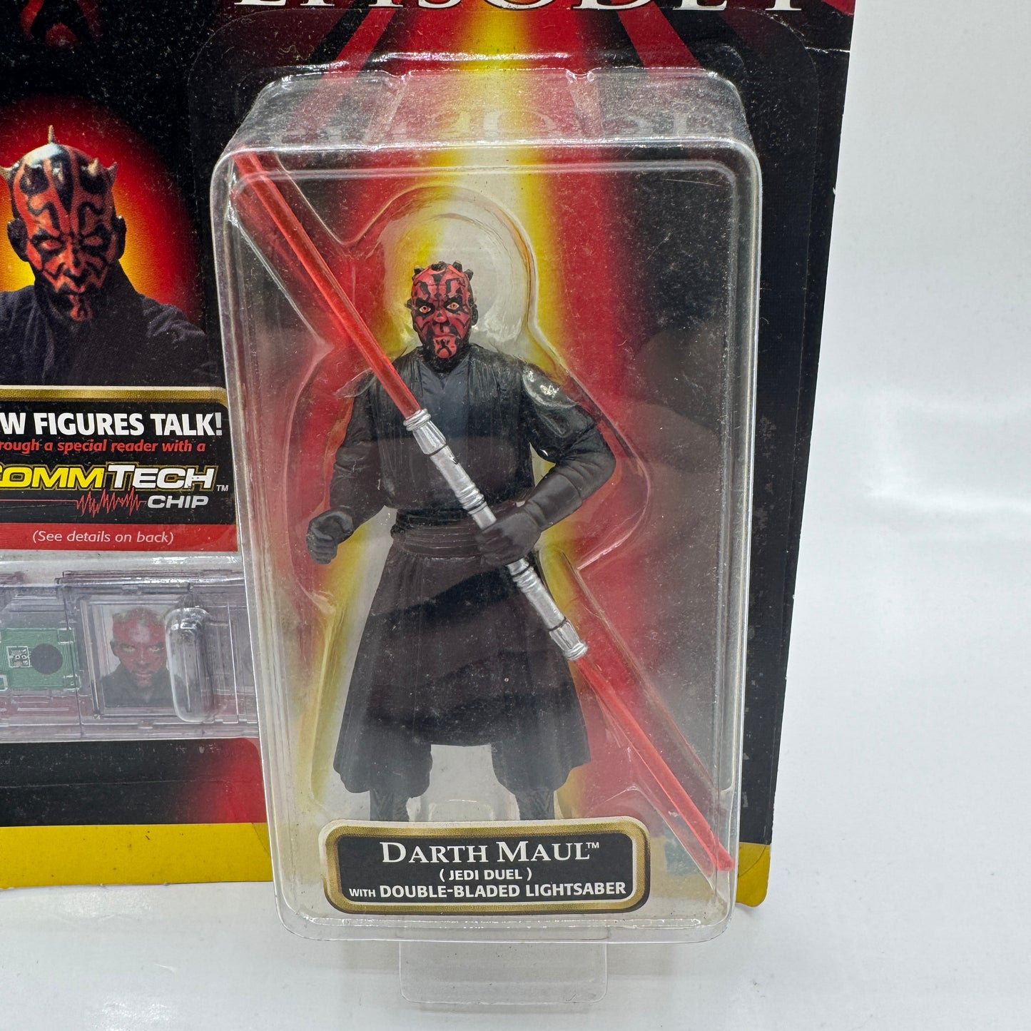 Darth Maul (Jedi Duel) with Double-Bladed Lightsaber - Star Wars Episode 1 Action Figure (Hasbro, 1999) Collection 1