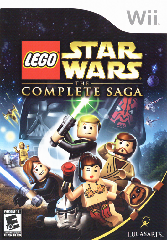 LEGO Star Wars The Complete Saga (Wii, 2007)