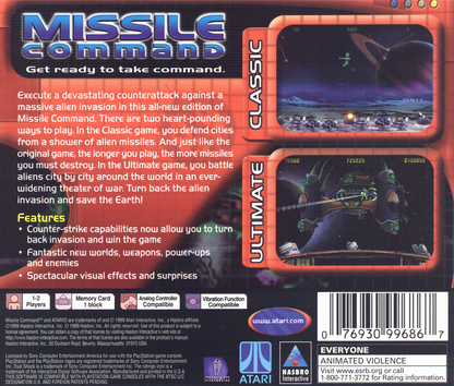 Missile Command (PlayStation, 1999)