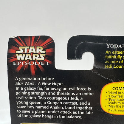 Yoda with Jedi Council Chair - Star Wars Episode 1 Action Figure (Hasbro, 1998) Collection 2