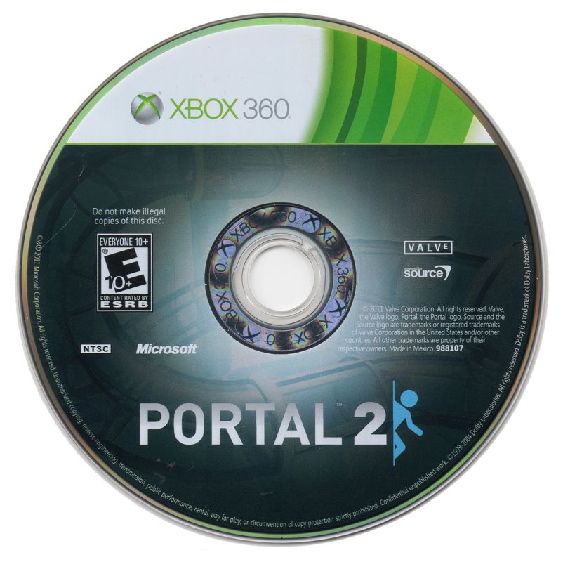 Portal 2 (Xbox 360, 2011)