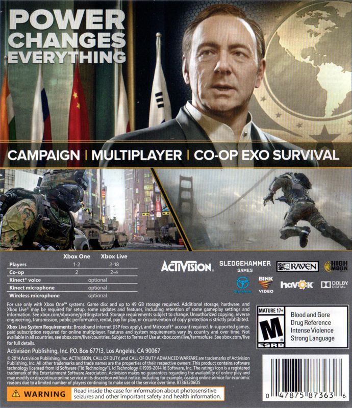 Call of Duty: Advanced Warfare - Day Zero Edition (Xbox One 2014)