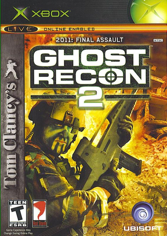 Tom Clancy's Ghost Recon 2: 2011 - Final Assault (Xbox, 2004)