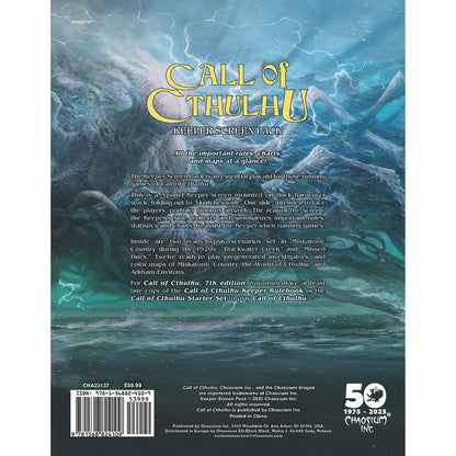 Call of Cthulhu Chaosium’s 50th Anniversary Slipcase Set