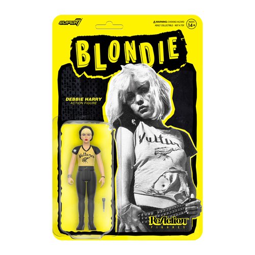 Blondie Debbie Harry Vultures 3 3/4 Inch ReAction Figure