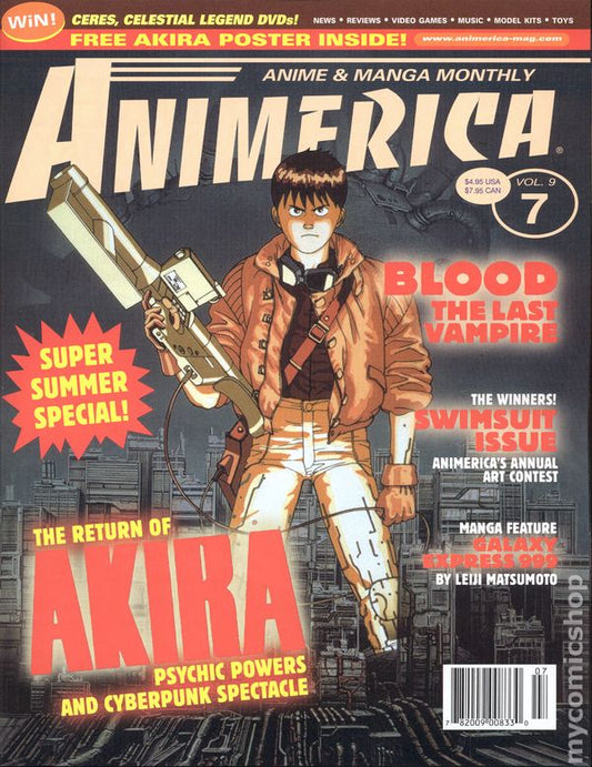 Animerica Magazine (Viz, Aug 2001) - Volume 9, Issue #7