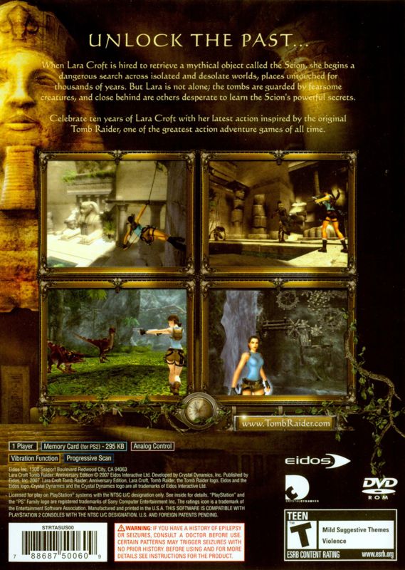 Lara Croft Tomb Raider Anniversary (PlayStation 2, 2007)