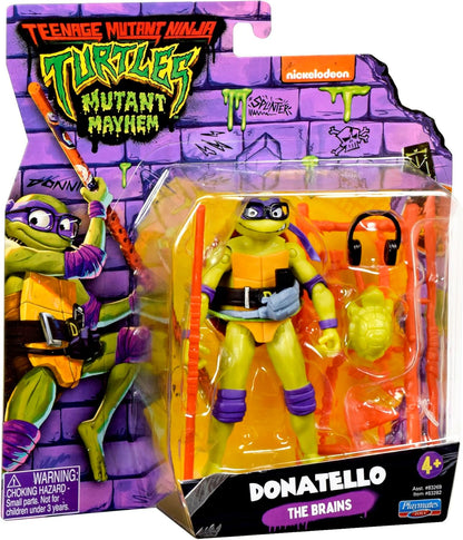 TMNT Mutant Mayhem Donatello "The Brains" | Action Figure