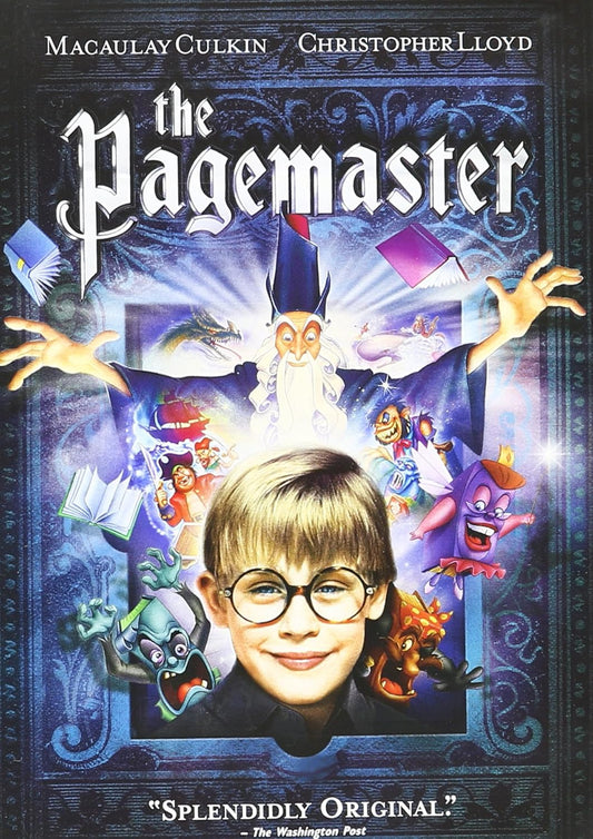 The Pagemaster (DVD, 1994) Macaulay Culkin Christopher Lloyd