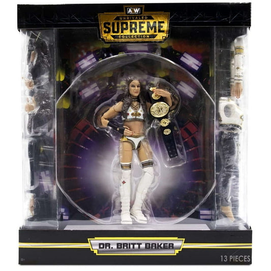 WWE Dr Britt Baker Unrivaled Supreme Collection Series 1 #2, 6" Action Figure