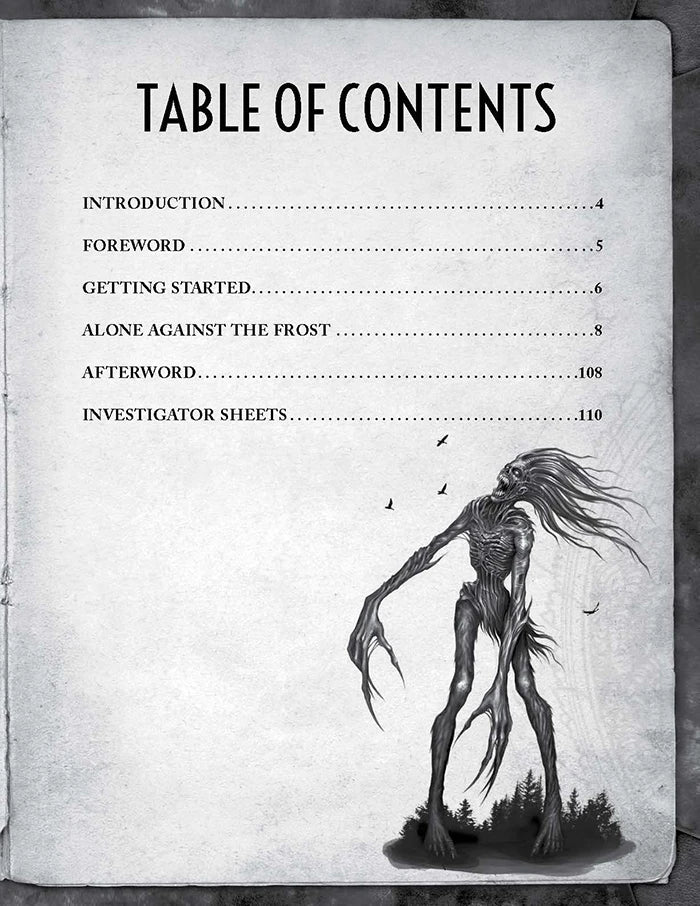 Call of Cthulhu: Alone Against the Frost