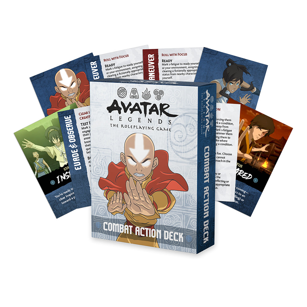 Combat Action Deck - Avatar Legends: The Role Playing Game Supplement