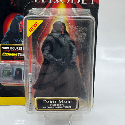 Darth Maul (Tatooine) with Cloak and Lightsaber - Star Wars Episode 1 Action Figure (Hasbro, 1999)