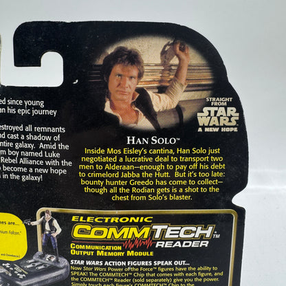 Han Solo with Blaster Pistol & Holster - Star Wars Power of the Force Action Figure (Hasbro, 1999)