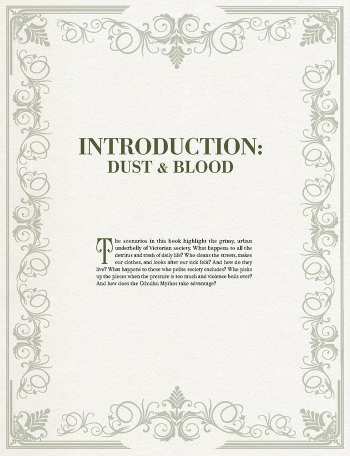 Call of Cthulhu - Cthulhu by Gaslight: Dust & Blood