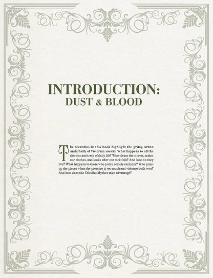 Call of Cthulhu - Cthulhu by Gaslight: Dust & Blood