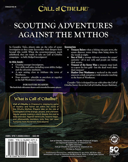 Call of Cthulhu Campfire Tales: Scouts Against Cthulhu - Nostalgia Mall