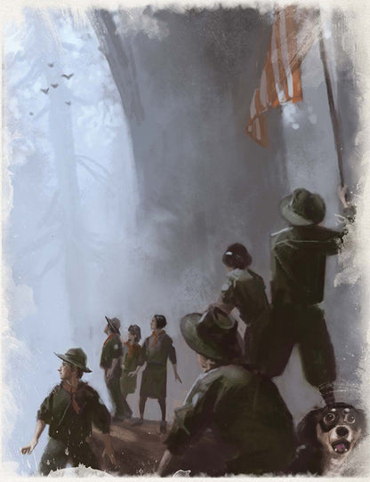 Call of Cthulhu Campfire Tales: Scouts Against Cthulhu - Nostalgia Mall
