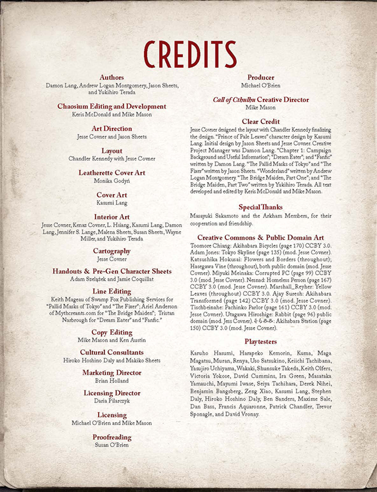 Call of Cthulhu: The Sutra of Pale Leaves - Carcosa Manifest