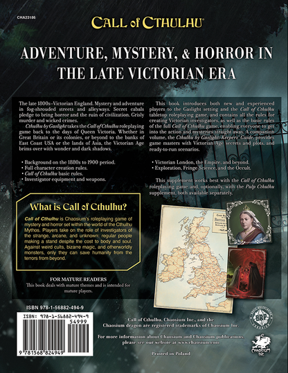 Call of Cthulhu - Cthulhu by Gaslight Investigator’s Guide