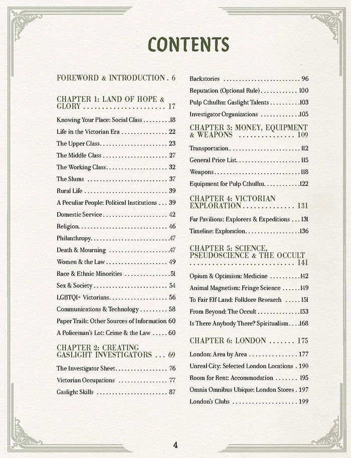 Call of Cthulhu - Cthulhu by Gaslight Investigator’s Guide
