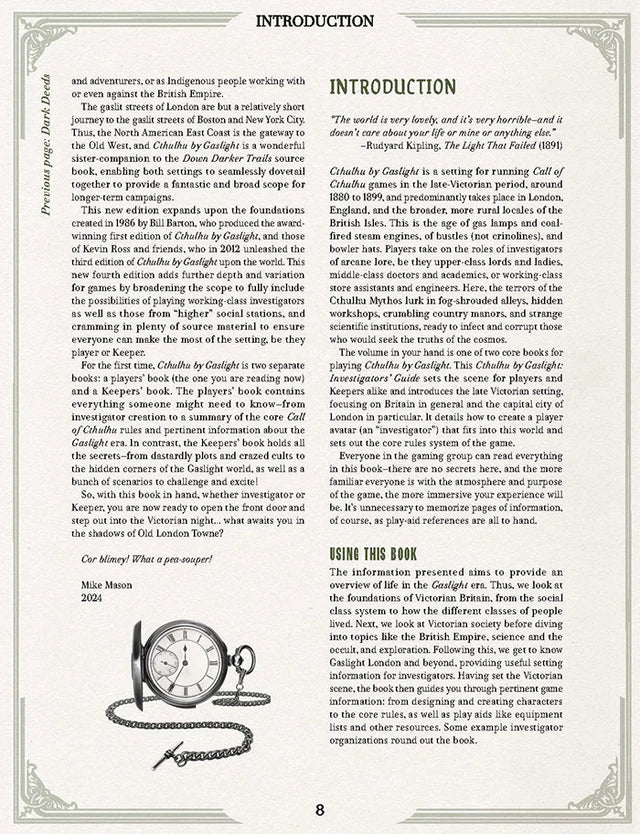 Call of Cthulhu - Cthulhu by Gaslight Investigator’s Guide