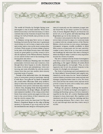Call of Cthulhu - Cthulhu by Gaslight Investigator’s Guide