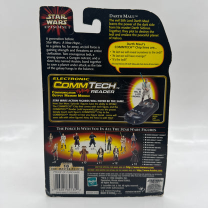 Darth Maul (Tatooine) with Cloak and Lightsaber - Star Wars Episode 1 Action Figure (Hasbro, 1999)