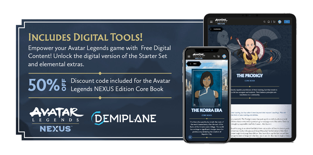 Avatar Legends: The Roleplaying Game Starter Set