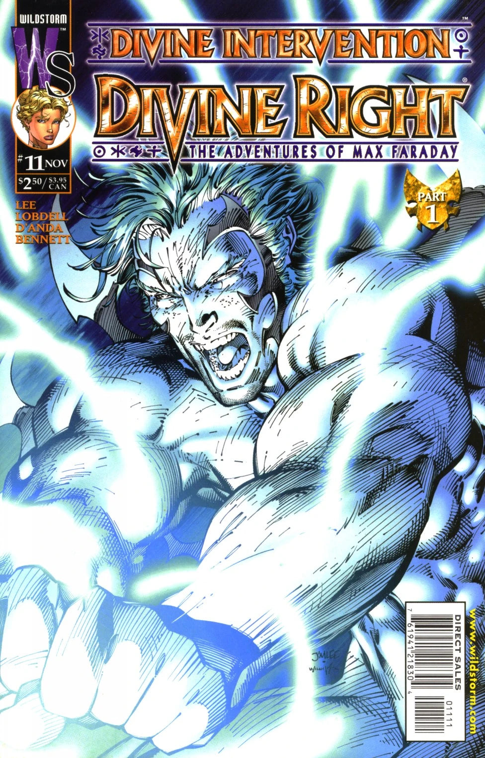 Divine Right The Adventures of Max Faraday - Divine Intervention Pt 1 (November 1999, Image/WildStorm) - Issue #11