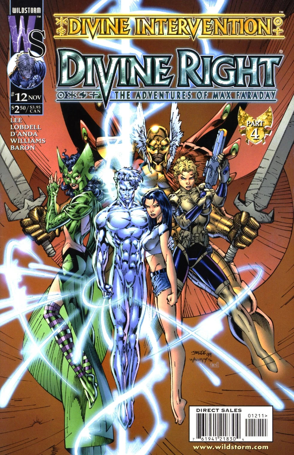 Divine Right The Adventures of Max Faraday - Divine Intervention Pt 1 (November 1999, Image/WildStorm) - Issue #12