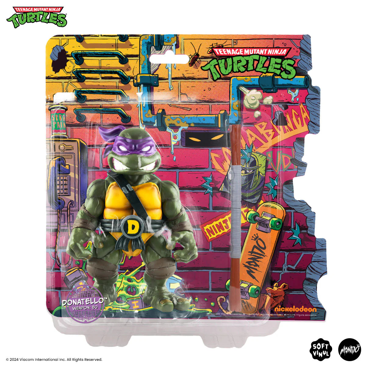 Teenage Mutant Ninja Turtles - Donatello Soft Vinyl Figure by Mondo
