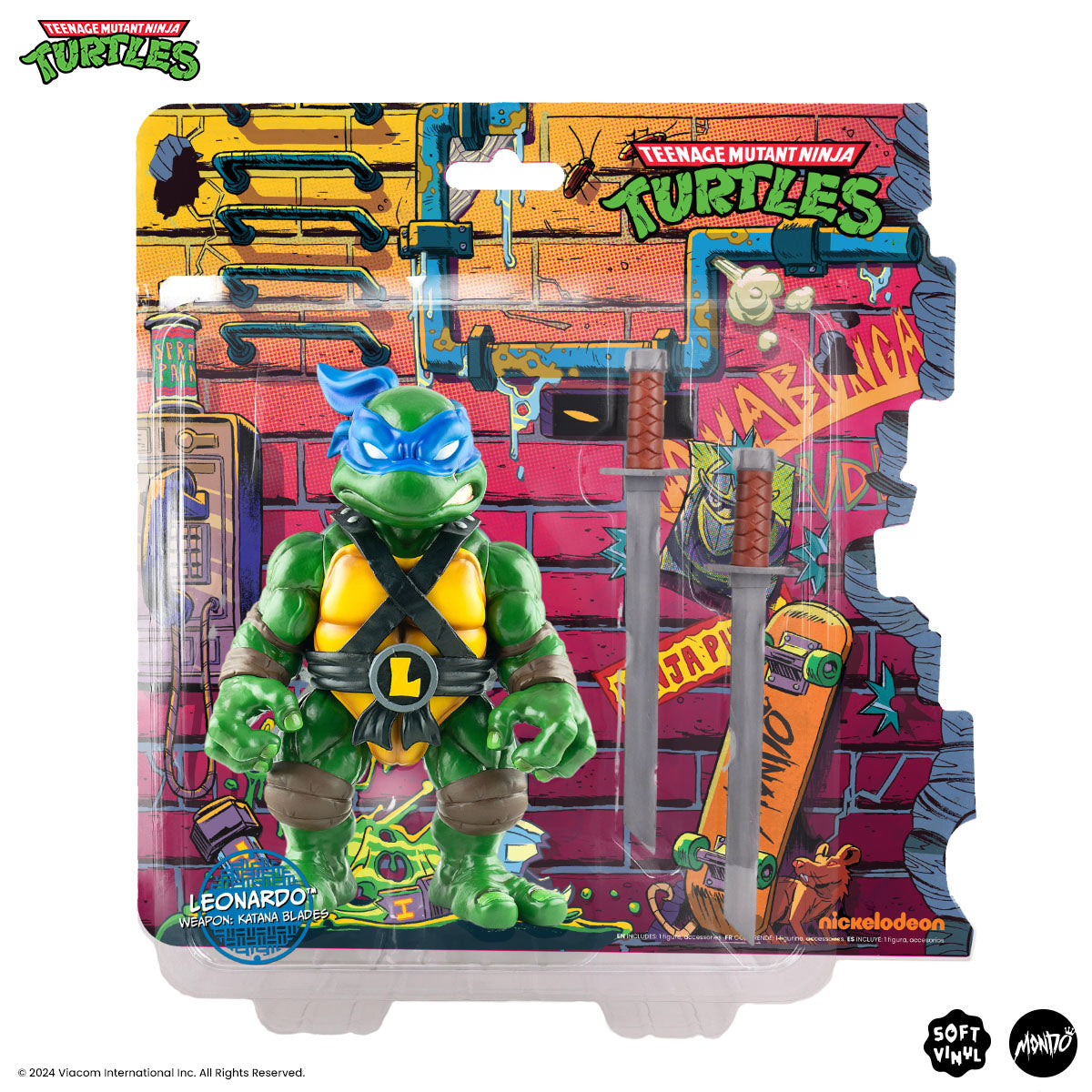 Teenage Mutant Ninja Turtles - Leonardo Soft Vinyl Figure by Mondo