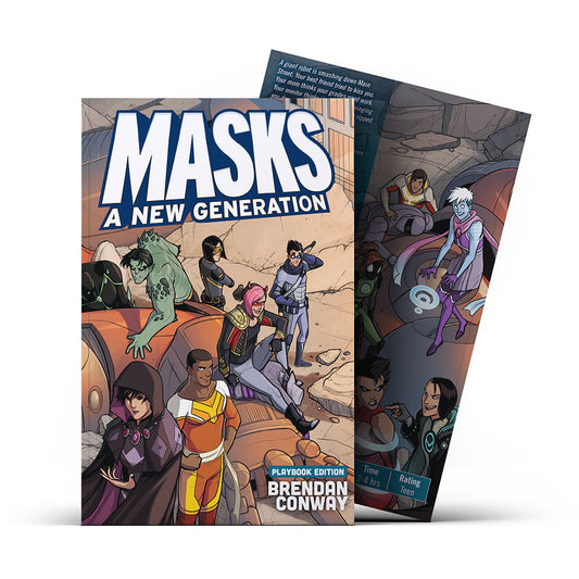 Masks: A New Generation Role Playing Game - Core Rule Book