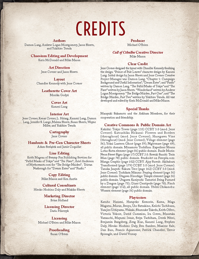 Call of Cthulhu: The Sutra of Pale Leaves - Twin Suns Rising