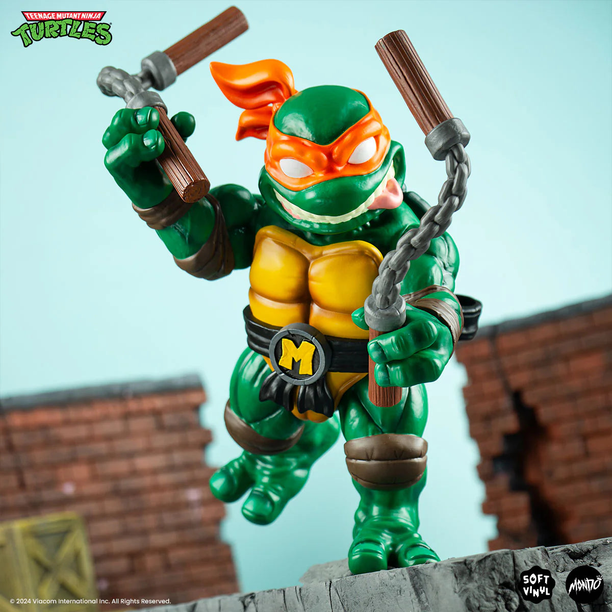 Teenage Mutant Ninja Turtles - Michelangelo Soft Vinyl Figure by Mondo