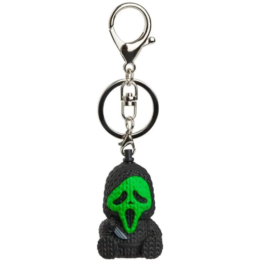 Ghost Face Scream 1.75" Collectible Keychain Charm #006 - Handmade by Robots