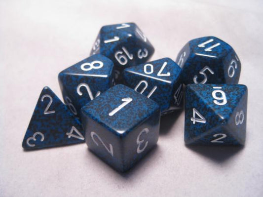 Chessex RPG Dice Sets: Stealth Speckled Polyhedral 7-Die Set