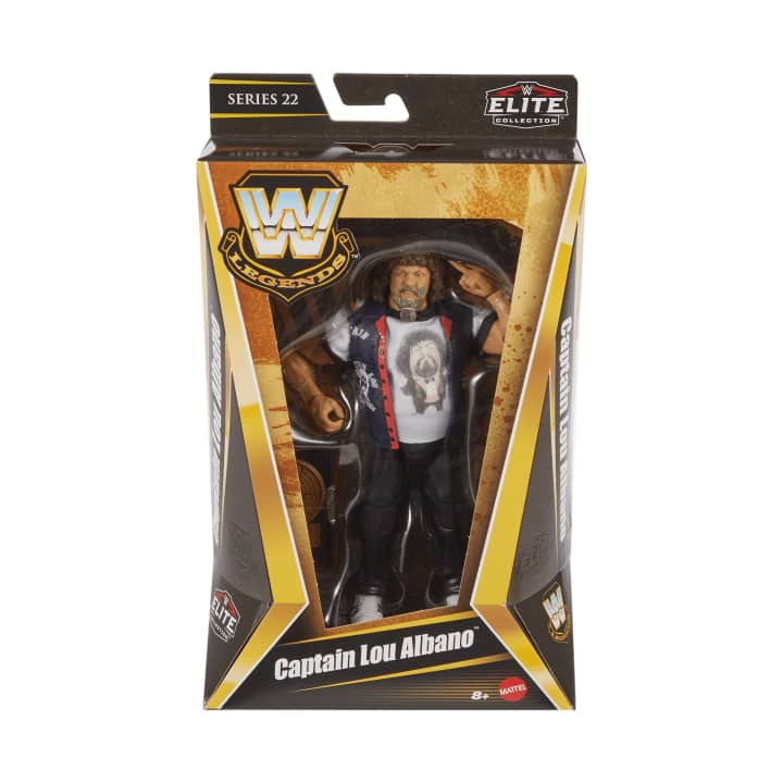 WWE Elite Collection Legends Series 22 Captain Lou Albano - Nostalgia Mall